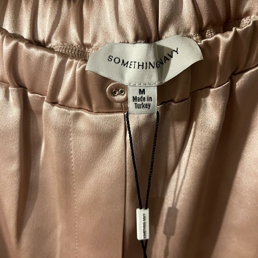 Silk trousers